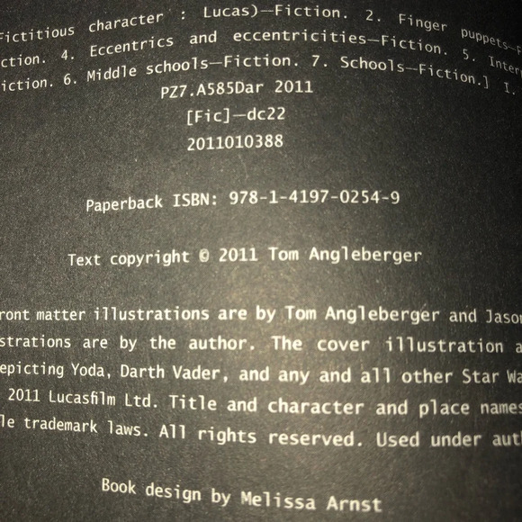 5/$25 
Darth Paper Strikes Back An Origami Yoda Book Tom Angleberger Kids 2011 - Picture 3 of 6